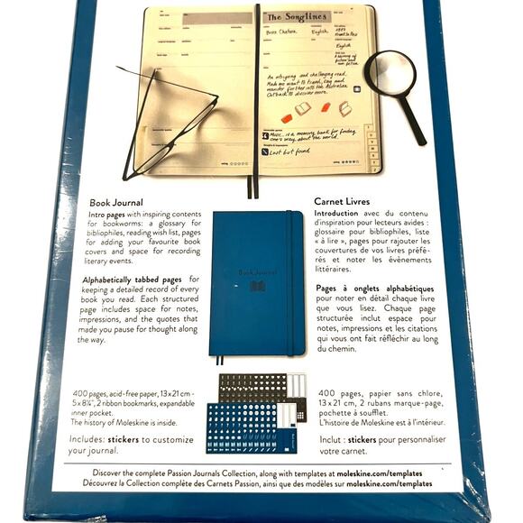 Moleskine Book Journal Hardcover 5 x 8.25" NWT - Picture 2 of 7